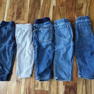 Bundle of boys 18 months pants